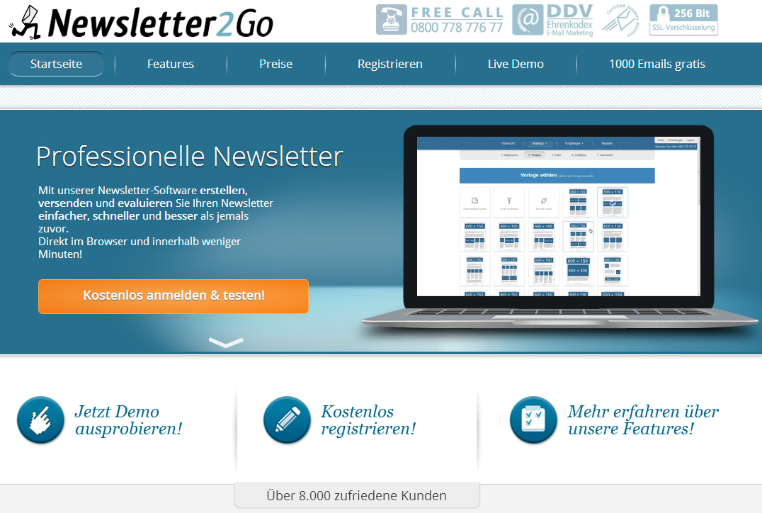  Newsletter2Go Newsletter Software